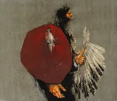 Gros Ventre by Paul Pletka, 1975, acrylic on canvas, sold Jul 2012