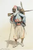 Frederic Remington, French Algerian Zouave