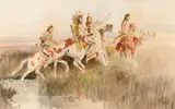 Charles Marion Russell, The Hunting Party (circa 1892-4)