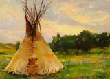 Joseph Henry Sharp, Lone Tepee