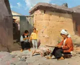 Mian Situ, Village Scene