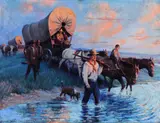 Frank Stick, Westward Ho – Covered Wagon