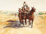 Donald Teague, Stage Holdup