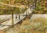 Donald Teague, Crossing the Rio Grande