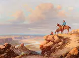 Olaf Wieghorst, Navajo Land