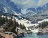 Clyde Aspevig, Lake Haiyaha