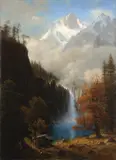 Albert Bierstadt, Lander's Peak, Wyoming