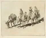 Edward Borein, Grass Hunters, No. 1