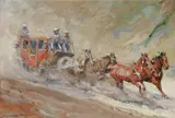 Edward Borein, Stagecoach
