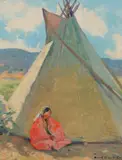 E. Irving Couse, The Tepee