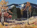 Fremont Ellis, Late Autumn, Saddleback Mountain