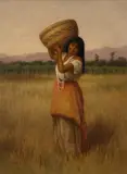 Grace Hudson, The Feast Gift, 1913, oil on canvas