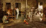 Clark Hulings, Blacksmith Shop