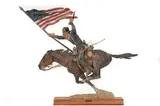 Harry Jackson, The Flag Bearer, 1983, bronze