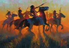 Dan Mieduch, The Bow Lance, 2011, oil on canvas