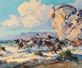 Marjorie Reed, Apache Raid on Hueco Tanks