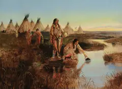 Charles Marion Russell, Water for Camp, 1892, oil on canvas