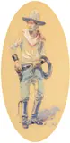 Olaf Carl Seltzer, Cowboy