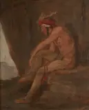 Joseph Henry Sharp, Resting for the Hunt