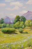Joseph Henry Sharp, Wildflowers in Blackfoot Country