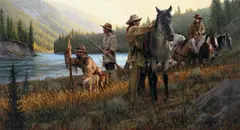 Joseph Velazquez, Snake River Expedition, 2011, oil on canvas