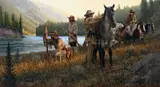 Joseph Velazquez, Snake River Expedition, 2011, oil on canvas