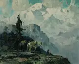 Eustace Paul Ziegler, Mt. McKinley, Packhorses