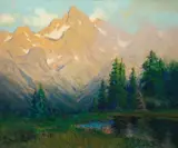 Charles Partridge Adams, Raweah Peaks, Sequoia Park