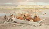 John Clymer, Defeat at Daybreak