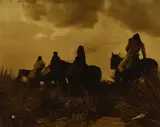 Edward S. Curtis, Before the Storm - Apache