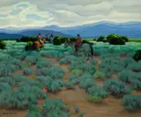 Ernest Martin Hennings, Riders in the Sage