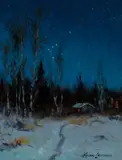 Sydney Laurence, The Starlit Night, Anchorage, Alaska