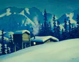 Fred Machetanz, Winter Night