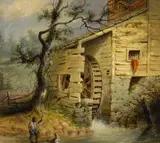 Alfred Jacob Miller, The Old Mill