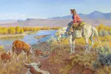 Clark Kelley Price, Somethin' Charlie Mighta Painted, 2003, oil on canvas