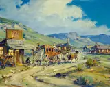 Marjorie Reed, Old Wells Fargo Express