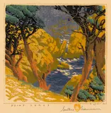 Gustave Baumann, Point Lobos