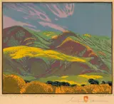 Gustave Baumann, Coast Range