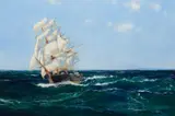 Montague Dawson, Clipper Ship Lahloo