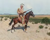Henry Farny, On the Firing Line