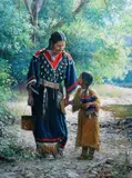 Mother’s Hands by Martin Grelle, 2009, oil on canvas, sold Jul 2009