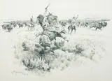 John Hampton, Splitting the Buffalo Herd
