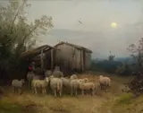 Hermann Herzog, Waiting for the Shepherd