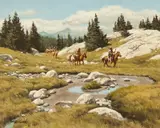 Frank McCarthy, In Beartooth Pass