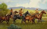 R. F. Morgan, Captured Wealth, 2009, oil on canvas