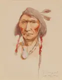 Edgar S. Paxson, Cree Brave