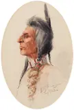 Edgar S. Paxson, Indian Brave