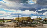 Ogden Pleissner, Haystacks