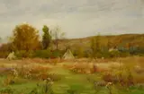 Joseph Henry Sharp, Crow Reservation, Montana, oil on canvas