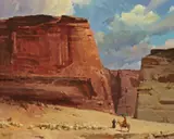 Navajo Sheep Herder by Mian Situ, 2006, oil on canvas, sold Jul 2009